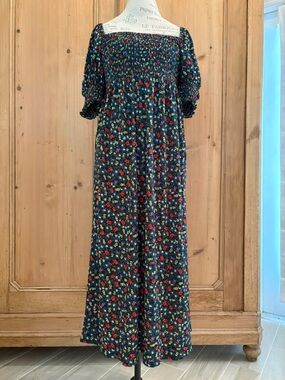 asos floral embroidered tiered maxi dress ASOS Floral Embroidered Tiered Maxi Dress in Yellow